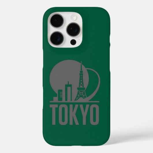 Tokyo Skyline Circle Design Case-Mate iPhone Case (Achterkant)
