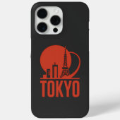 Tokyo Skyline Circle Design Case-Mate iPhone Case (Achterkant)