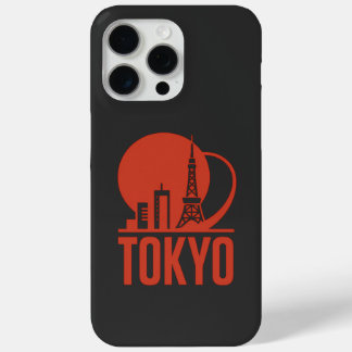 Tokyo Skyline Circle Design iPhone 15 Pro Max Hoesje