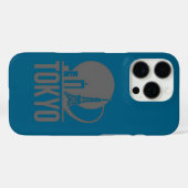 Tokyo Skyline Circle Design Case-Mate iPhone Case (Achterkant (horizontaal))