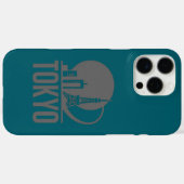 Tokyo Skyline Circle Design Case-Mate iPhone Case (Achterkant (horizontaal))