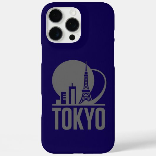Tokyo Skyline Circle Design Case-Mate iPhone Case (Achterkant)