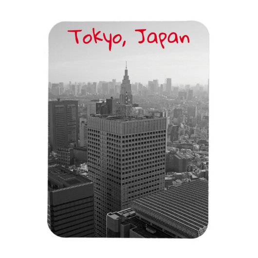 Tokyo skyline magneet (Verticaal)