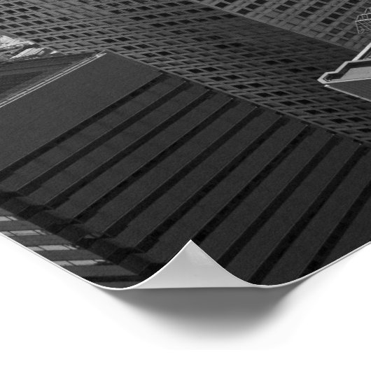 Tokyo skyline poster (Hoek)