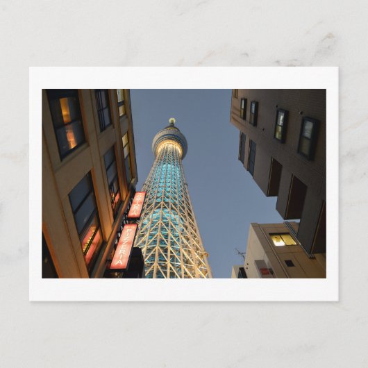 Tokyo Skytree Briefkaart (Voorkant)