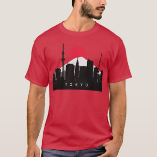 Tokyo stadsgezicht Japan Souveni vrienden T-shirt