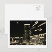 Tokyo Station bij Night Briefkaart (Voorkant / Achterkant)