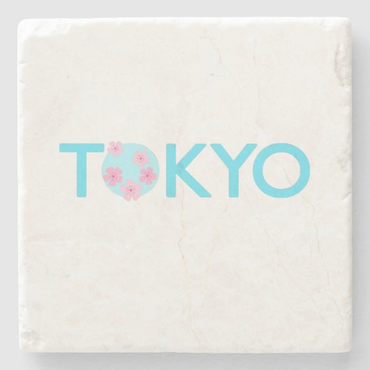 Tokyo Stone Onderzetter (Voorkant)
