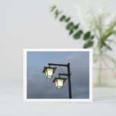 Tokyo straatlantaarns: Nezu Briefkaart (Staand voorkant)