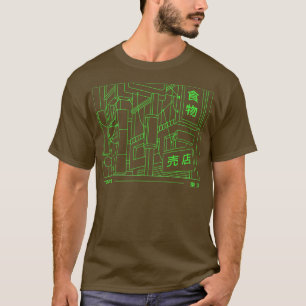Tokyo Streeft Japan repokunst pre T-shirt