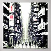 Tokyo Street poster (Voorkant)