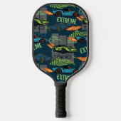  Tokyo Street Racing Pattern Pickleball Paddle (Voorkant)