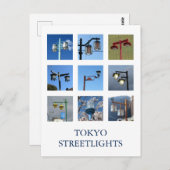 Tokyo Streetlights Briefkaart (Voorkant / Achterkant)