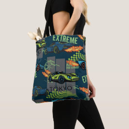 Tokyo Streetracingpatroon Tote Bag