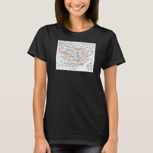 Tokyo Subway Map Japan T-shirt