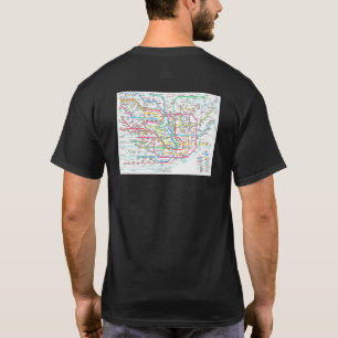 Tokyo Subway Map Japan T-shirt