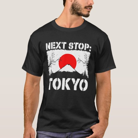 Tokyo Summer Vacation Trip Next Stop Vacay Vibes S T-shirt (Voorkant)