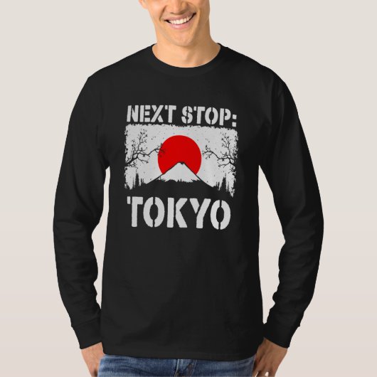 Tokyo Summer Vacation Trip Next Stop Vacay Vibes S T-shirt (Voorkant)