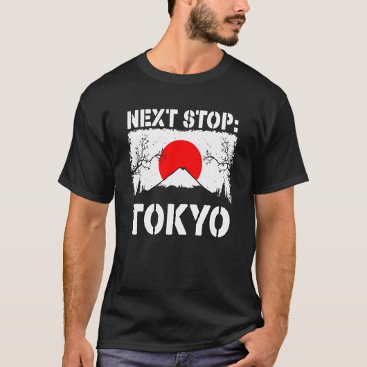 Tokyo Summer Vacation Trip Next Stop Vacay Vibes S T-shirt (Voorkant)