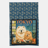 TOKYO SUSHI DATE NIGHT Art Muse -Chow Theedoek (Verticaal)