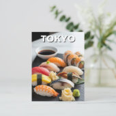 Tokyo Sushi Japanse keuken Briefkaart (Staand voorkant)