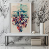 Tokyo Symphony: Tokyo Tower, Skytree en Mont Fuji Poster