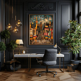 Tokyo: The Heart of Japan - Whimsical Art Perfect Poster