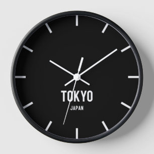 Tokyo Time Zone Newsroom Muur Klok
