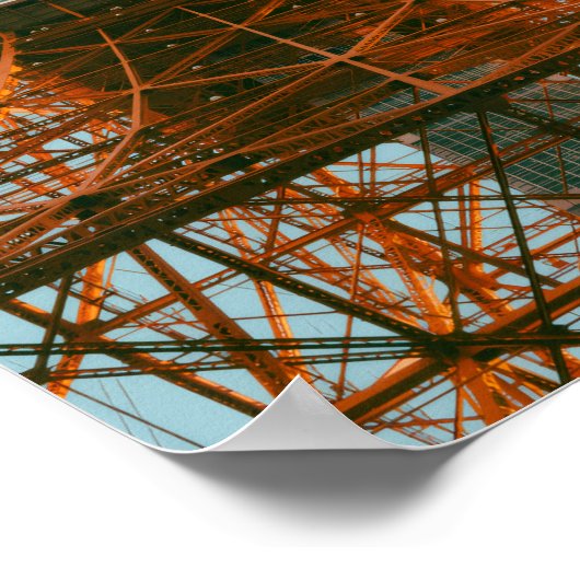 Tokyo Tower – Modern Minimal City Poster (Hoek)