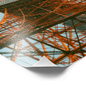 Tokyo Tower – Modern Minimalistisch Stadsposter Foto Afdruk (Hoek)