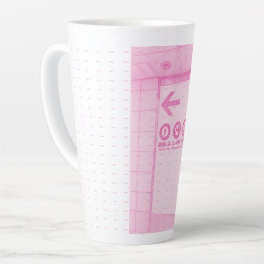 tokyo train latte mok (Linkerhoek)