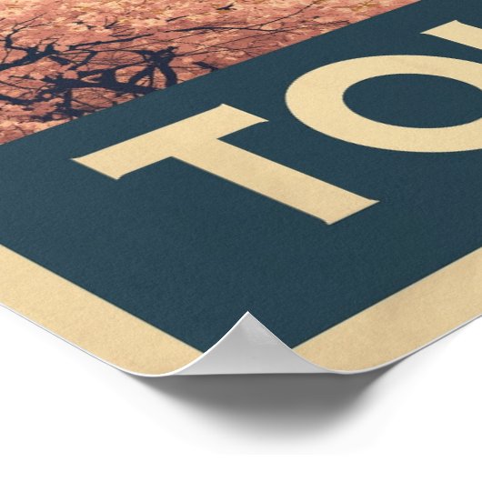  Tokyo Travel Poster (Hoek)