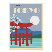 Tokyo Travel Poster (Voorkant)