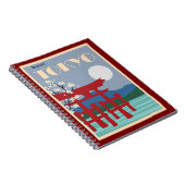 Tokyo Travel Poster Notitieboek (Rechterzijde)