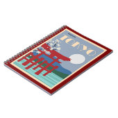 Tokyo Travel Poster Notitieboek (Linkerzijde)