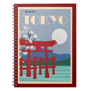 Tokyo Travel Poster Notitieboek