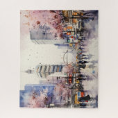 Tokyo Vibes - Cityscape Art Puzzel Legpuzzel (Verticaal)