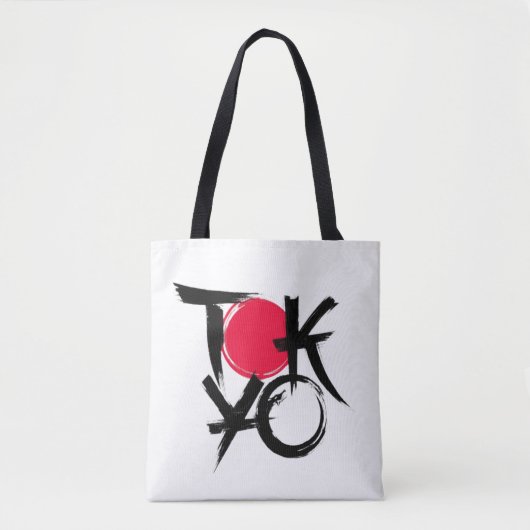 Tokyo Vibes Tote Bag (Voorkant)
