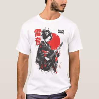 Tokyo Yami – Dondergeluid Gitarist met Japanse T-shirt