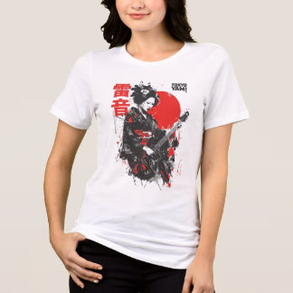 Tokyo Yami – Dondergeluid Gitarist met Japanse Tri-Blend Shirt