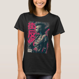 Tokyo Yami – Straatrebel Punkmeisje T-shirt