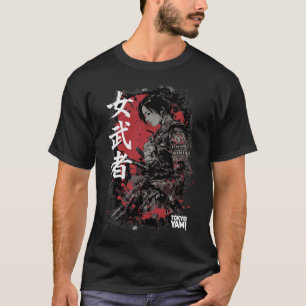Tokyo Yami – Vrouwelijke samoerai-krijger met Japa T-shirt