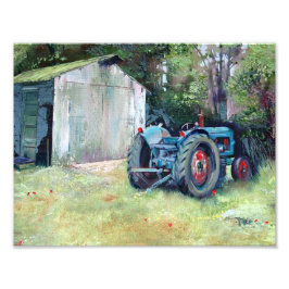 T'ol Tractor Fine Art Print Foto Afdruk