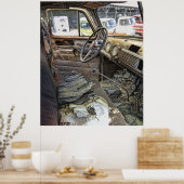 TOL VAN TIJD OP CHEVY TRUCK c. 1946 Poster (Keuken)