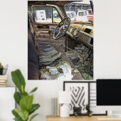 TOL VAN TIJD OP CHEVY TRUCK c. 1946 Poster (Thuiskantoor)