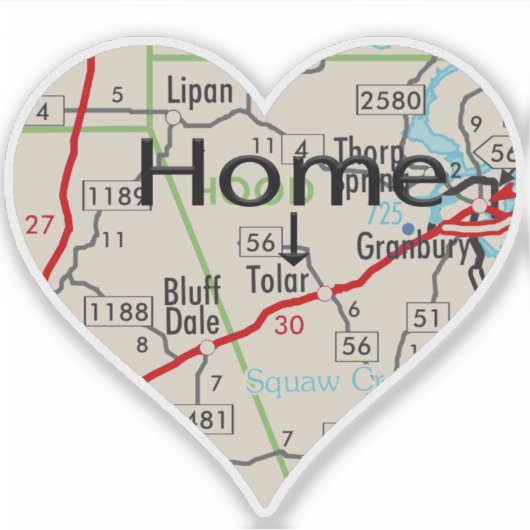 Tolar Texas Sticker (Voorkant)