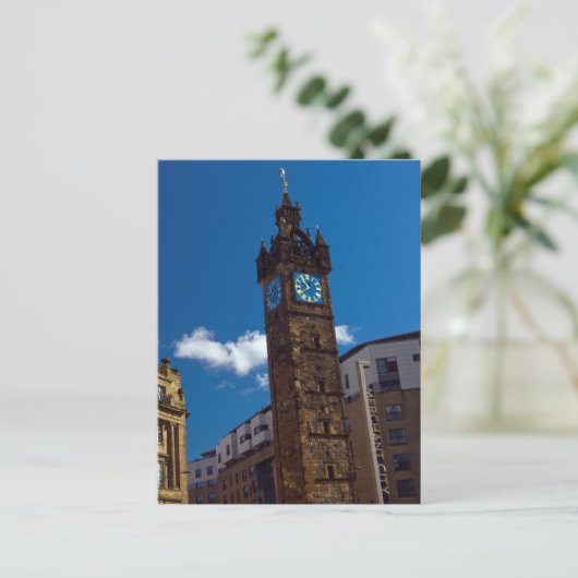 Tolbooth Steeple, Glasgow Briefkaart (Staand voorkant)
