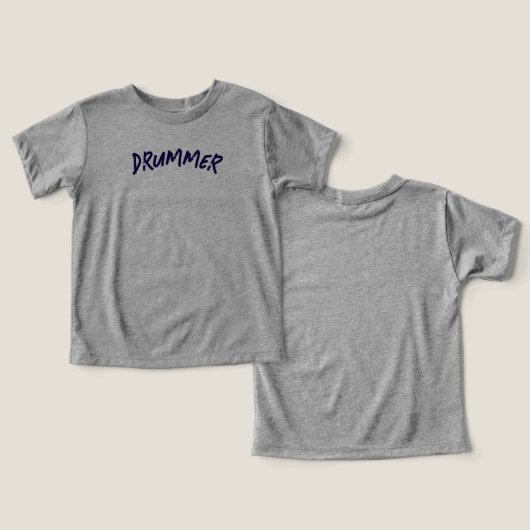 Tolder Drummer T-shirt! (Ontwerp Voorkant & Achterkant)