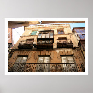 Toledano Architecture Detail Poster