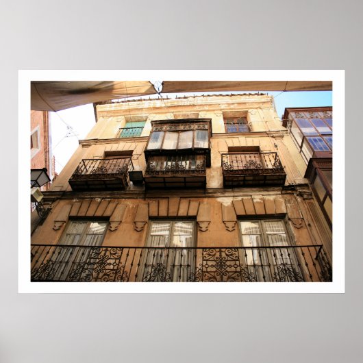Toledano Architecture Detail Poster (Voorkant)